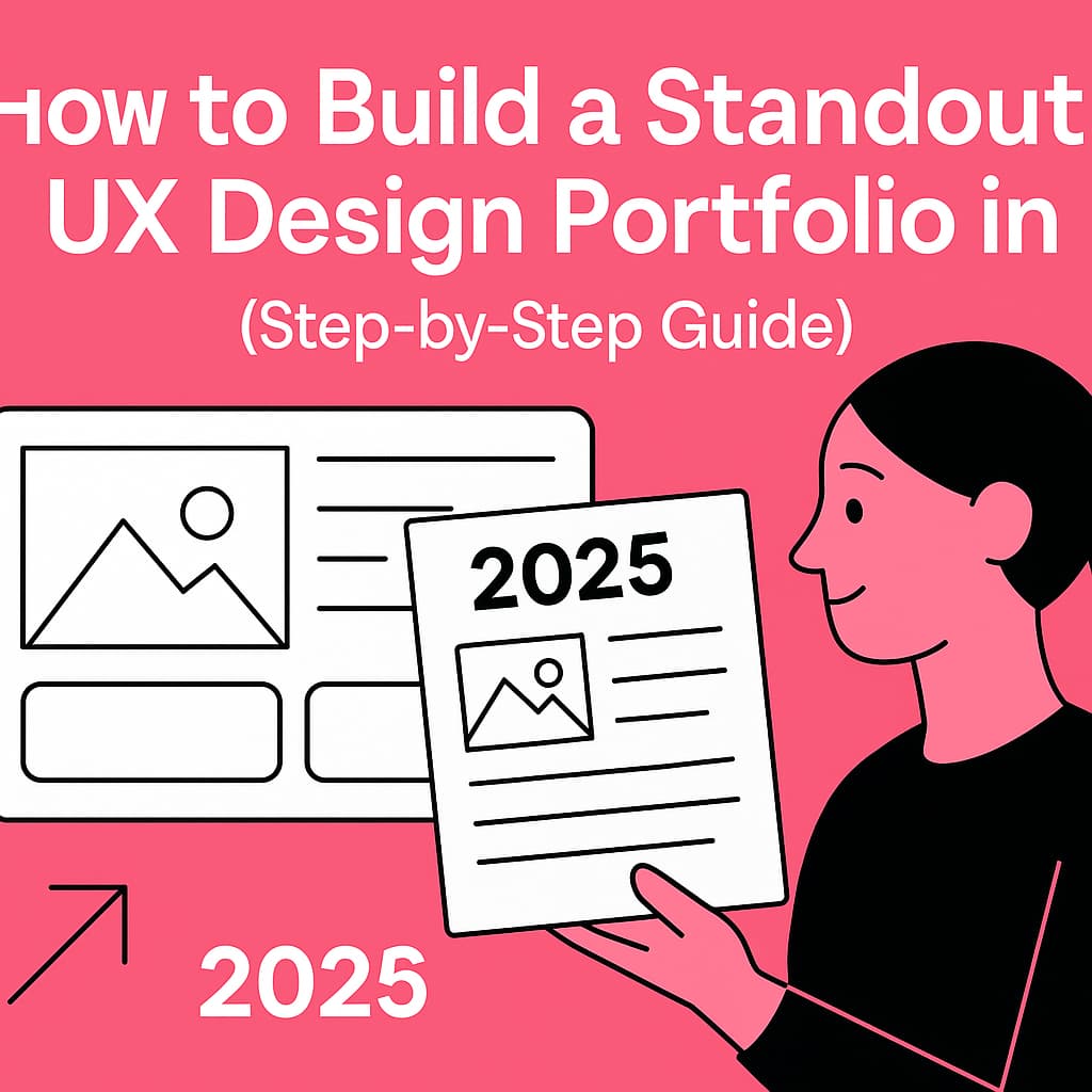 Step-by-step guide to building a UX design portfolio